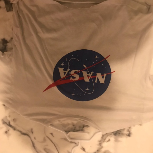 Cut white nasa tee - Picture 4 of 6